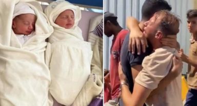 İsrail Saldırısında Filistinli Baba 4 Günlük İkizlerini ve Eşini Kaybetti