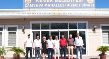 Kemer Belediye Başkanı Necati Topaloğlu’ndan mahalle sorumlularına ziyaret