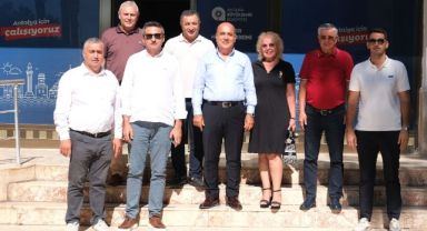 Kemer Belediye Başkanı Necati Topaloğlu’ndan Minta’ya hayırlı olsun ziyareti