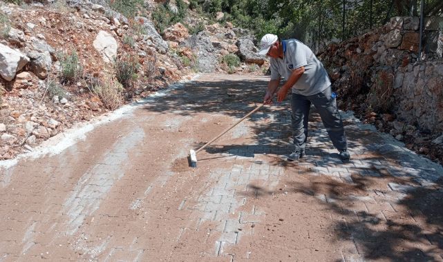 Kemer’de altyapı çalışmaları