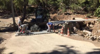 Kemer genelinde altyapı çalışmaları sürüyor