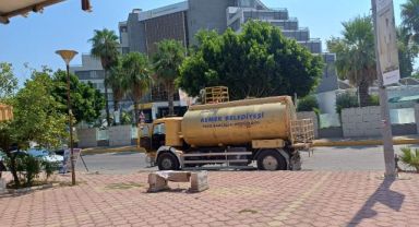 Kemer Göynük’te korkutan yangın 