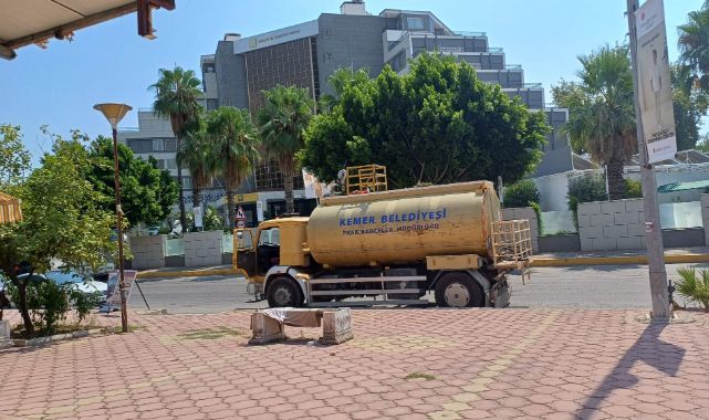 Kemer Göynük’te korkutan yangın