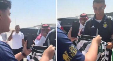 Ronaldo'nun Hayranına 