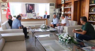 Hikmet Çetin Kemer Belediyesi’ni Ziyaret Etti