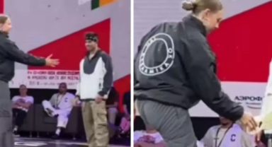 İrlandalı Sporcu, İsrailli Rakibiyle Değil, Kendi Ayakkabısıyla Tokalaştı: Sosyal Medyada Tepki Çekti