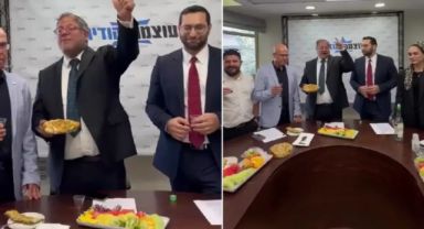 İsrail Bakanı Ben-Gvir'den Tepki Çekici Kutlama: Nasrallah'ın Ölümünü Baklava ile Kutladı