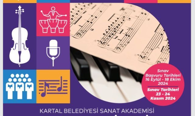 Kartal Belediyesi Sanat Akademisi Genç Yetenekleri Bekliyor