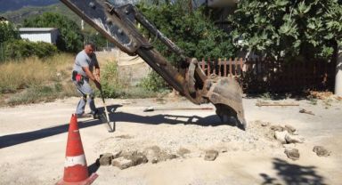 Kemer’de Altyapı İyileştirme Çalışmaları Tüm Hızıyla Devam Ediyor