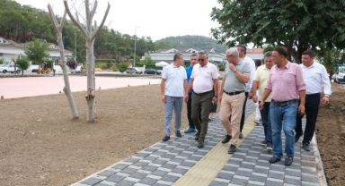 Kemer'de Yeni Sosyal Yaşam Alanı İnşaatı Devam Ediyor: Arslanbucak’a Modern Park