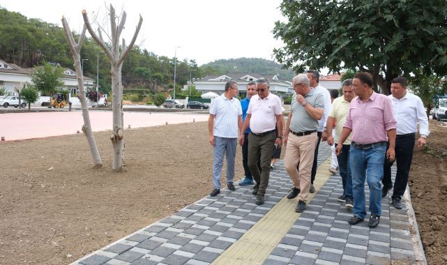 Kemer'de Yeni Sosyal Yaşam Alanı İnşaatı Devam Ediyor: Arslanbucak’a Modern Park
