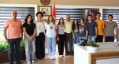 Kemerli Öğrencilerden Başkan Necati Topaloğlu’na Teşekkür Ziyareti