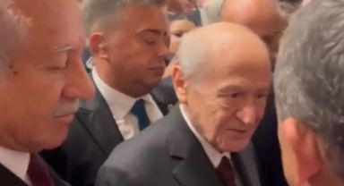 Bahçeli ve Özel’den Samimi Sohbet: 