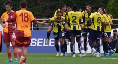 F.Bahçe, Kadın Futbol Süper Ligi'nde Galatasaray'ı 2-0 Mağlup Etti