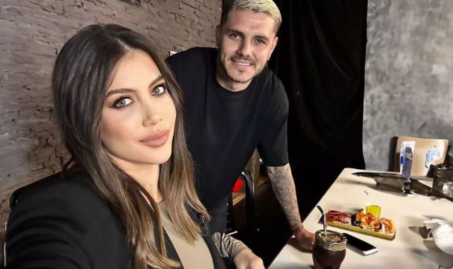 Mauro Icardi ve Wanda Nara'dan Gece Yarısı Aşk Dolu Paylaşım
