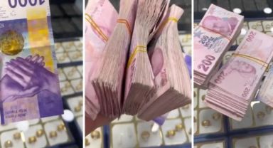 Türk Lirası'ndaki Değer Kaybı Aşikar: 1000 İsviçre Frangı ile 4 Deste Para Aldı