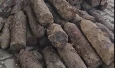 Çanakkale'de 50 Adet Patlamamış Top Mermisi Bulundu