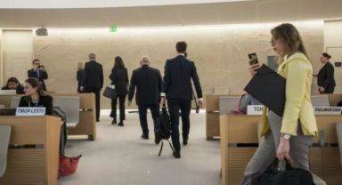 BM İnsan Hakları Konseyi'nde Rusya'nın Konuşması Protesto Edildi: Delegeler Salonu Terk Etti