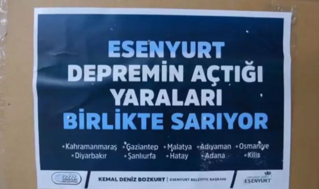 Esenyurt Belediyesi'nde Depremzedeler İçin Toplanan Yardımlar Çürümeye Terk Edildi!