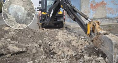 Nusaybin'de Altyapı Çalışma Sırasında 2015'teki Hendek Olaylarına Ait Patlayıcı Bulundu