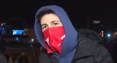 Saraçhane'deki İmamoğlu Protestosunda Gençin Tepkisi Gündem Oldu