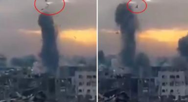 Gazze'de Sivil Kıyımı Derinleşiyor: Bombaların Şiddetiyle Bedenler Havaya Savruldu