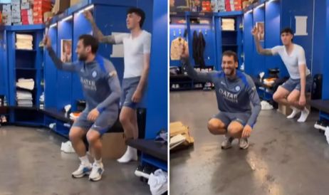 Inter'in Galibiyetinin Ardından Soyunma Odasında Halay Çeken Hakan Çalhanoğlu'nun Neşeli Anı Viral Oldu