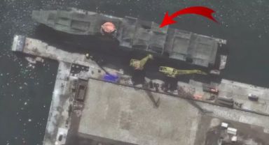 Kuzey Kore'nin En Büyük Savaş Gemisi İçin Uydu Görüntüleri Ortaya Çıktı