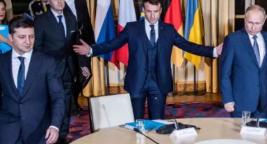 Macron'dan Putin'e Ukrayna Mesajı: Yalan Söylemeyi Bırakmalı