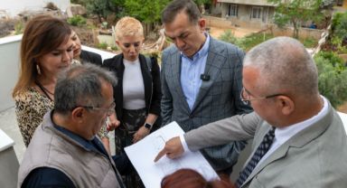 Mersin Yenişehir Belediye Başkanı Abdullah Özyiğit, Devam Eden Projeleri Yerinde İnceledi