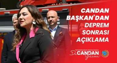 Tekirdağ Büyükşehir Belediye Başkanı Dr.Candan Yüceer: 