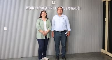 Arpadere Mahallesi Muhtarı Kırlıoğlu’ndan Aydın Büyükşehir Belediye Başkanı Özlem Çerçioğlu’na Teşekkür Ziyareti