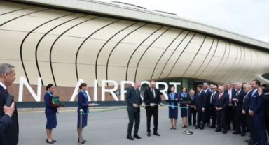 Cumhurbaşkanı Erdoğan ve Aliyev, Laçın Uluslararası Havalimanı’nın Resmi Açılışını Gerçekleştirdi