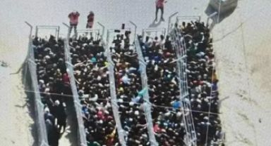 Gazze’deki Yardım Dağıtım Noktasındaki Görüntüler Nazi Kamplarını Anımsattı