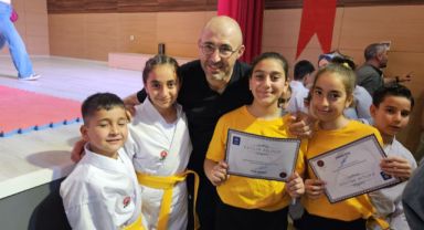 Germencik Belediye Başkanı Zencirci, Genç Karatecilerin Kuşak Törenine Katıldı
