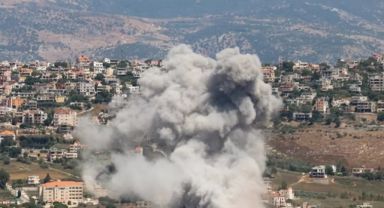 İsrail’den Lübnan’ın Nebatiye Kentine İHA Saldırısı: 4 Kişi Yaralandı