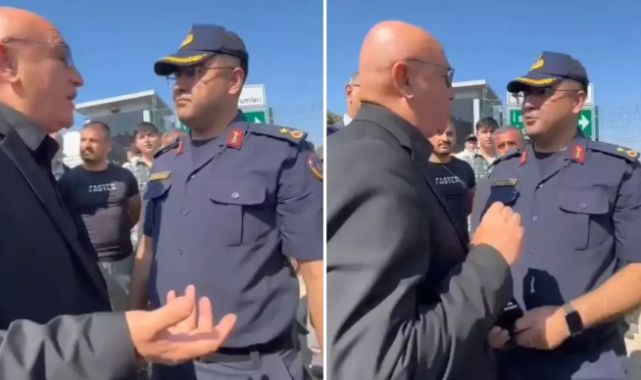 Mahmut Tanal Silivri’de Jandarma Komutanıyla Sert Tartışma Yaşadı: “Araç Trafiği Engellemiyorsa İstifa Edeceğim”