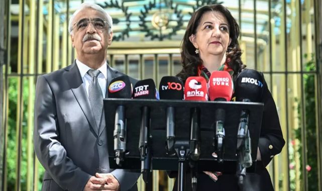 DEM Parti Heyetinden Cumhurbaşkanı Erdoğan ile Görüşme Öncesi Açıklama: “Şehit Olan Askerlere Allah’tan Rahmet Diliyoruz”