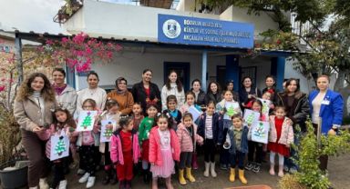 Bodrum Belediyesi’nden Çocuklara Yeni Yıl Coşkusunu Yaşatan Atölye Çalışmaları