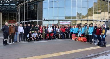 Bodrum Devlet Hastanesi’nde Afetlere Yönelik Entegre Tahliye ve Kurtarma Tatbikatı