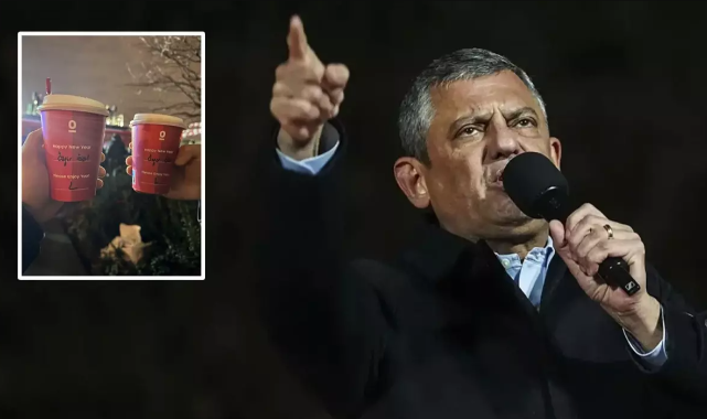 Özgür Özel'in Mitingine Damga Vuran Görüntü!