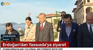 Oğuz Haksever'in canlı yayında Cumhurbaşkanı Erdoğan'a Yaslı Ada Tepkisi